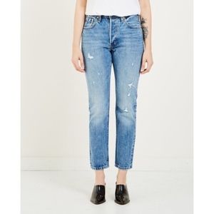 Levi’s 501 Skinny Selvedge Redline Jeans SZ 28